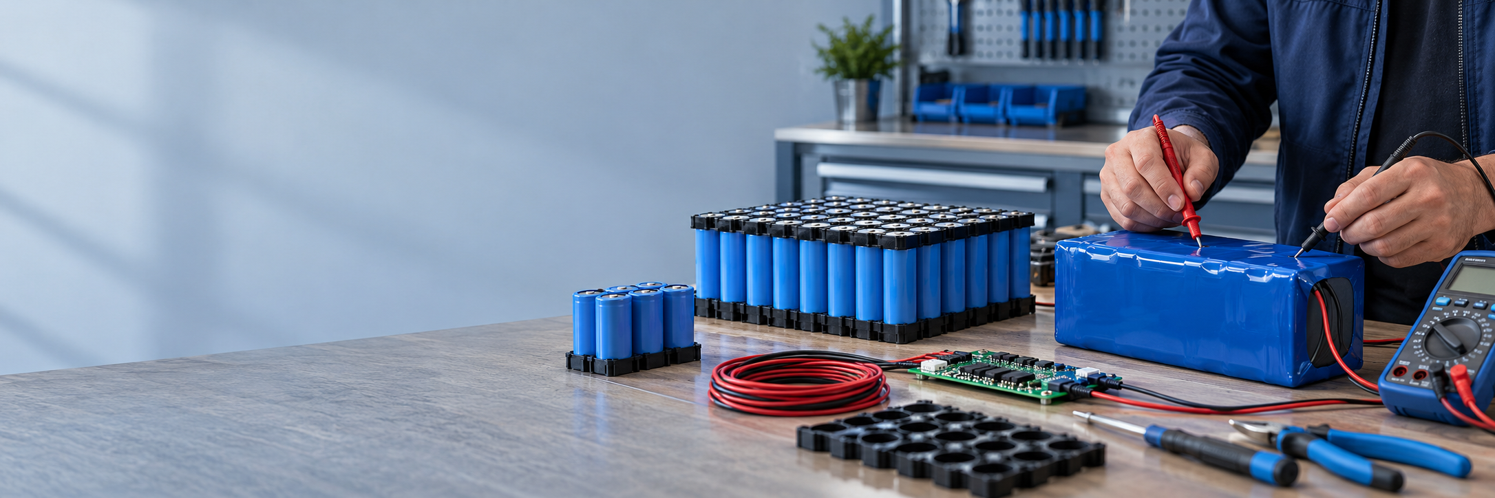 Tesla Tronics lithium energy solutions — workshop